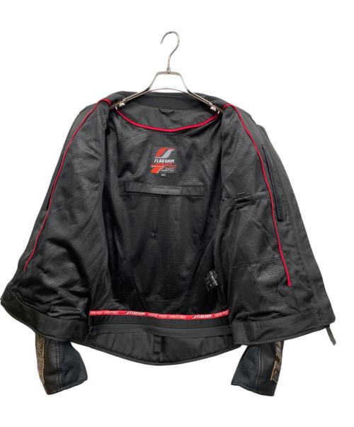 FLAGSHIP（フラッグシップ）FLAGSHIP (フラッグシップ) モーターサイクルジャケット ブラック サイズ:LLの古着・服飾アイテム
