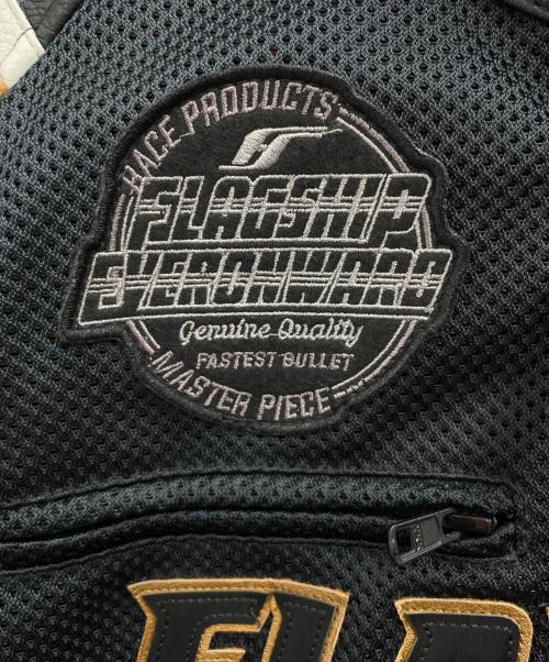 FLAGSHIP（フラッグシップ）FLAGSHIP (フラッグシップ) モーターサイクルジャケット ブラック サイズ:LLの古着・服飾アイテム