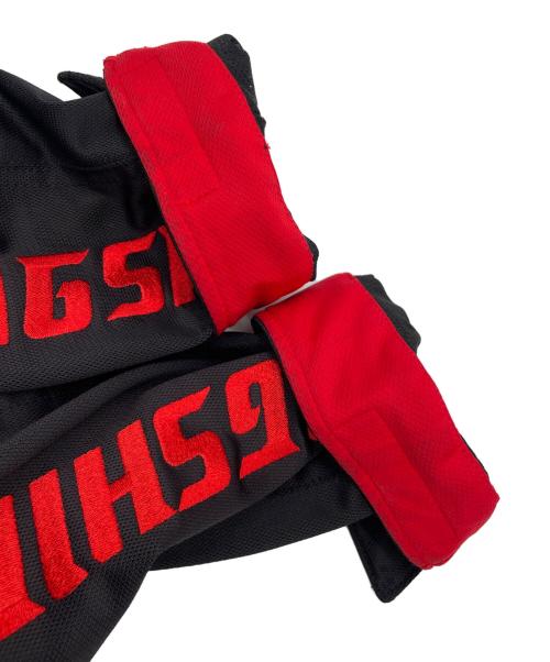 FLAGSHIP（フラッグシップ）FLAGSHIP (フラッグシップ) モーターサイクルジャケット ブラック×ホワイト サイズ:LLの古着・服飾アイテム