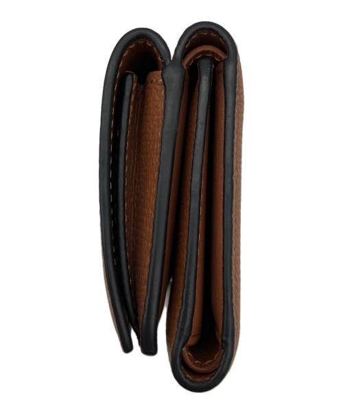 LOEWE（ロエベ）LOEWE (ロエベ) 3つ折り財布 ブラウンの古着・服飾アイテム