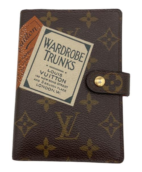 LOUIS VUITTON（ルイ ヴィトン）LOUIS VUITTON (ルイ ヴィトン) アジェンダPM　手帳カバー ブラウンの古着・服飾アイテム