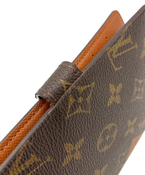 LOUIS VUITTON（ルイ ヴィトン）LOUIS VUITTON (ルイ ヴィトン) アジェンダPM　手帳カバー ブラウンの古着・服飾アイテム