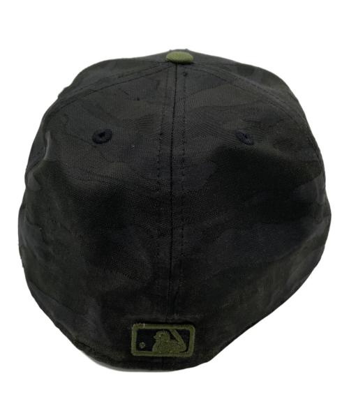New Era（ニューエラ）New Era (ニューエラ) キャップ ブラック×グリーンの古着・服飾アイテム