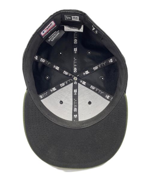 New Era（ニューエラ）New Era (ニューエラ) キャップ ブラック×グリーンの古着・服飾アイテム
