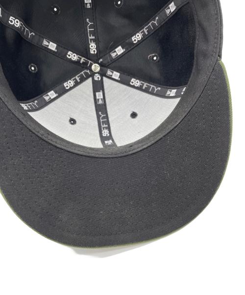 New Era（ニューエラ）New Era (ニューエラ) キャップ ブラック×グリーンの古着・服飾アイテム