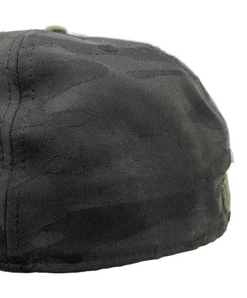 New Era（ニューエラ）New Era (ニューエラ) キャップ ブラック×グリーンの古着・服飾アイテム