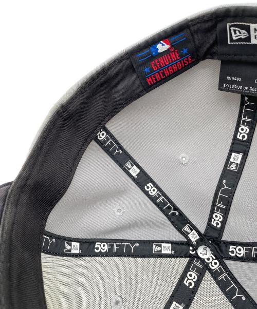 New Era（ニューエラ）New Era (ニューエラ) キャップ グレー×ネイビーの古着・服飾アイテム