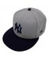 New Era（ニューエラ）の古着「キャップ」｜グレー×ネイビー