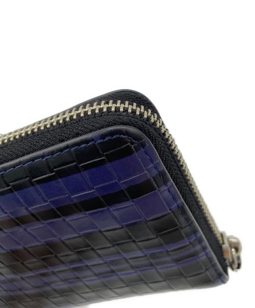 COACH（コーチ）COACH (コーチ) 長財布 バイオレット×ブラックの古着・服飾アイテム