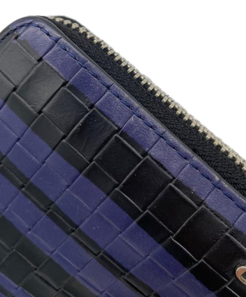 COACH（コーチ）COACH (コーチ) 長財布 バイオレット×ブラックの古着・服飾アイテム