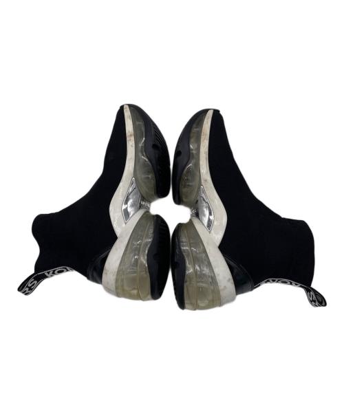 MICHAEL KORS（マイケル・コース）MICHAEL KORS (マイケル・コース) オリンピアエクストリームストレッチニットソックススニーカー ブラック サイズ:5.5Mの古着・服飾アイテム