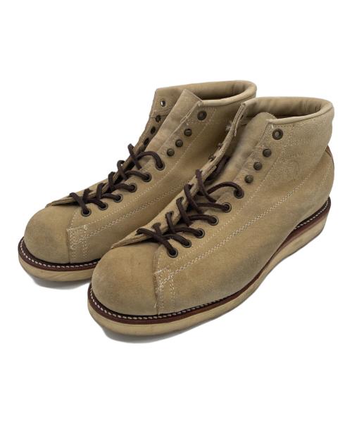 CHIPPEWA（チペワ）CHIPPEWA (チペワ) LACE TO TOE SAND SUEDE ベージュ サイズ:28㎝の古着・服飾アイテム