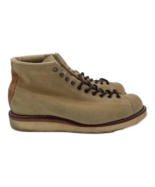 CHIPPEWA（チペワ）CHIPPEWA (チペワ) LACE TO TOE SAND SUEDE ベージュ サイズ:28㎝の古着・服飾アイテム