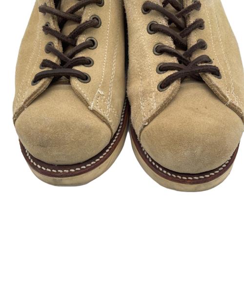 CHIPPEWA（チペワ）CHIPPEWA (チペワ) LACE TO TOE SAND SUEDE ベージュ サイズ:28㎝の古着・服飾アイテム