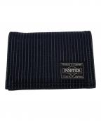 PORTERポーター）の古着「カードケース」｜ネイビー