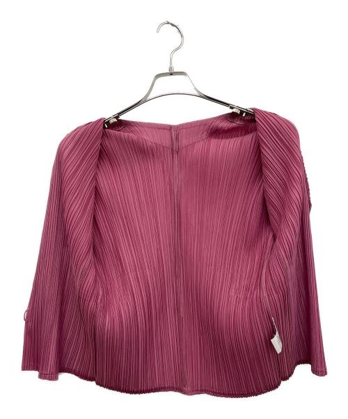 PLEATS PLEASE（プリーツプリーズ）PLEATS PLEASE (プリーツプリーズ) 薄手カーディガン サイズ:4の古着・服飾アイテム