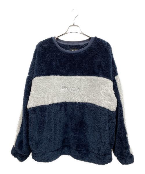 RVCA（ルーカ）RVCA (ルーカ) スウェット ネイビー サイズ:Lの古着・服飾アイテム