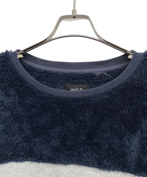 RVCA（ルーカ）RVCA (ルーカ) スウェット ネイビー サイズ:Lの古着・服飾アイテム