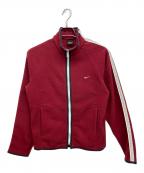 NIKEナイキ）の古着「フリースジャケット」｜レッド