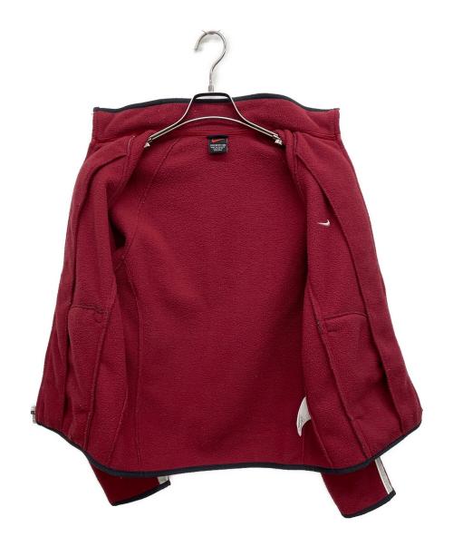 NIKE（ナイキ）NIKE (ナイキ) フリースジャケット レッド サイズ:Mの古着・服飾アイテム