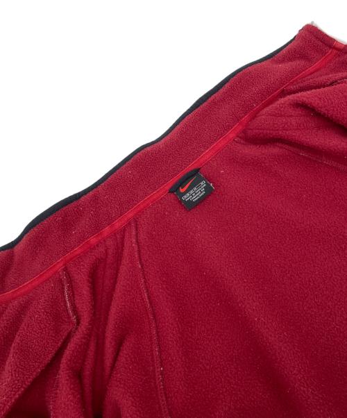 NIKE（ナイキ）NIKE (ナイキ) フリースジャケット レッド サイズ:Mの古着・服飾アイテム