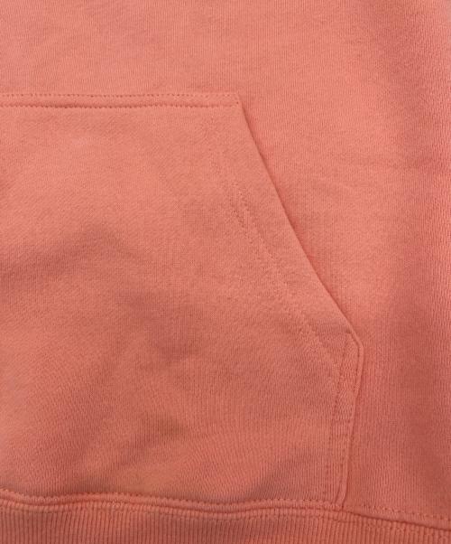 stussy（ステューシー）stussy (ステューシー) プルオーバーパーカー ピンク サイズ:Mの古着・服飾アイテム