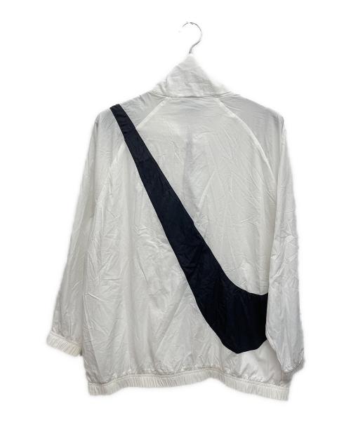 NIKE（ナイキ）NIKE (ナイキ) ナイロンジャケット ホワイト サイズ:Mの古着・服飾アイテム