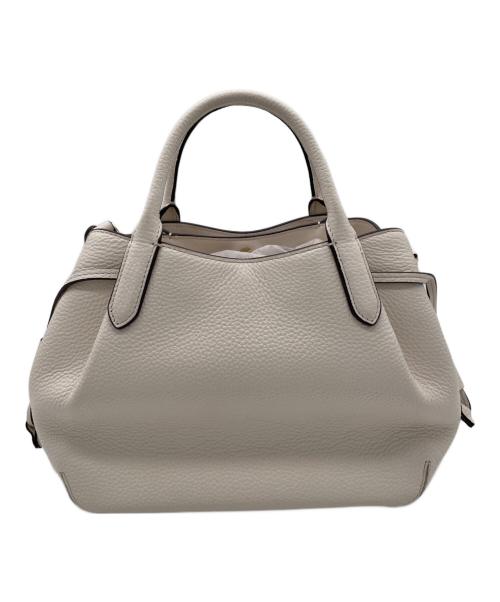 Kate Spade（ケイトスペード）Kate Spade (ケイトスペード) 2WAYバッグ ホワイトの古着・服飾アイテム