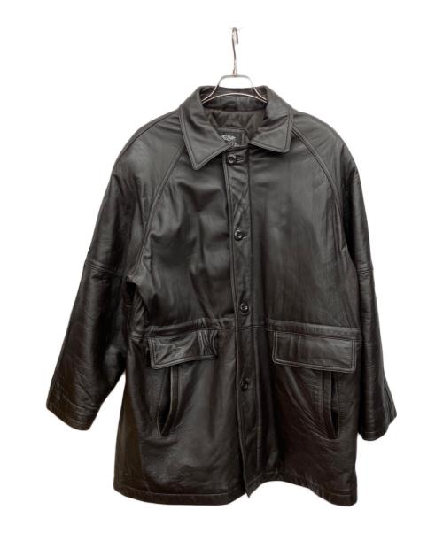 DURANTE（デュランテ）DURANTE (デュランテ) レザージャケット ブラウン サイズ:Lの古着・服飾アイテム