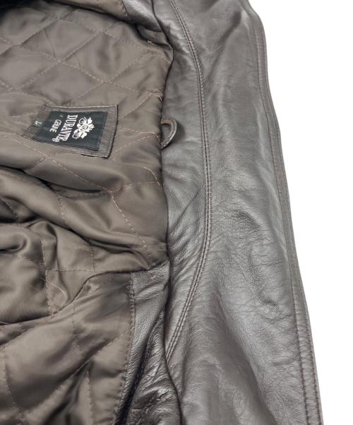 DURANTE（デュランテ）DURANTE (デュランテ) レザージャケット ブラウン サイズ:Lの古着・服飾アイテム