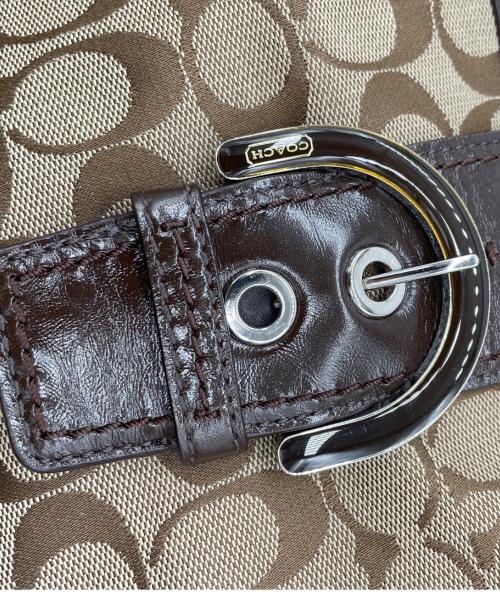COACH（コーチ）COACH (コーチ) ハンドバッグ ブラウンの古着・服飾アイテム