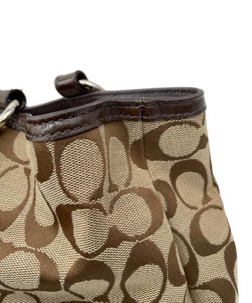 COACH（コーチ）COACH (コーチ) ハンドバッグ ブラウンの古着・服飾アイテム