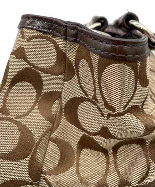 COACH（コーチ）COACH (コーチ) ハンドバッグ ブラウンの古着・服飾アイテム