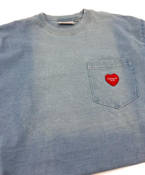 Carhartt WIP（カーハート ワーク イン プログレス）Carhartt WIP (カーハート ワーク イン プログレス) 半袖Tシャツ インディゴ サイズ:Mの古着・服飾アイテム