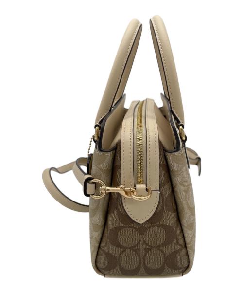 COACH（コーチ）COACH (コーチ) 2WAYバッグ カーキの古着・服飾アイテム