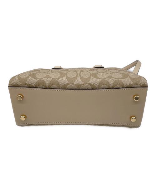 COACH（コーチ）COACH (コーチ) 2WAYバッグ カーキの古着・服飾アイテム