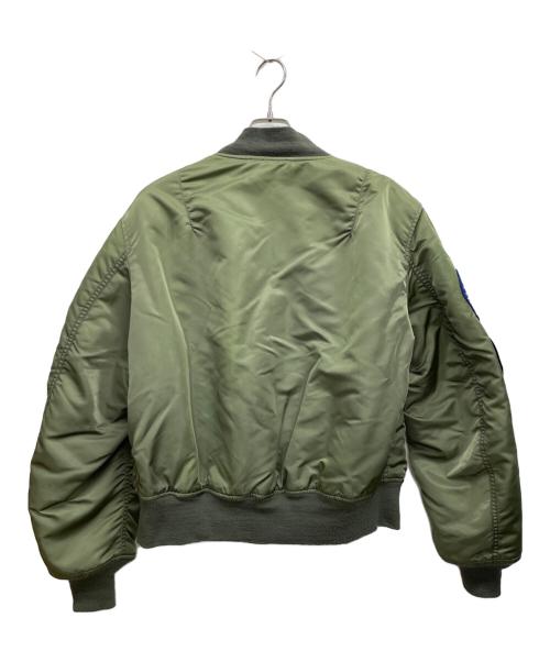 ALPHA（アルファ）ALPHA (アルファ) MA-1ジャケット サイズ:LARGEの古着・服飾アイテム