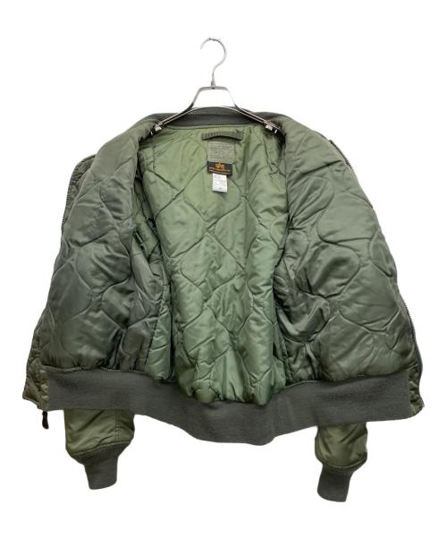 ALPHA（アルファ）ALPHA (アルファ) MA-1ジャケット サイズ:LARGEの古着・服飾アイテム