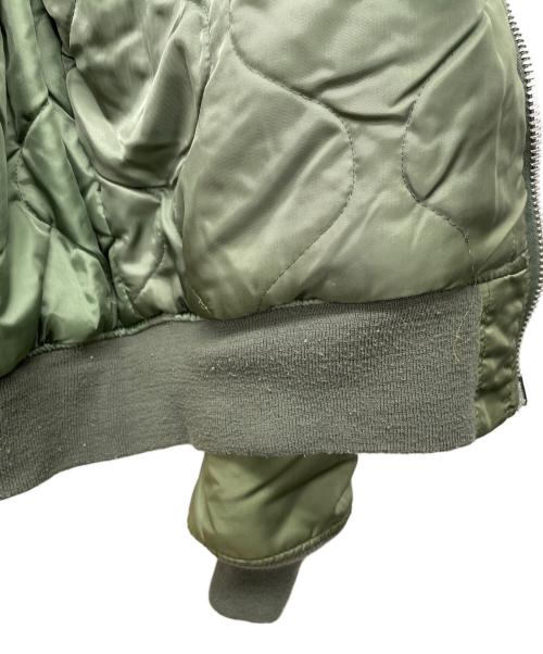 ALPHA（アルファ）ALPHA (アルファ) MA-1ジャケット サイズ:LARGEの古着・服飾アイテム