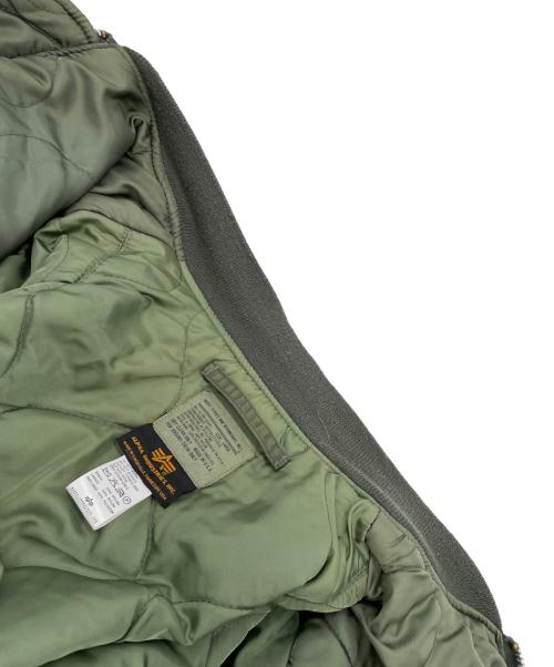 ALPHA（アルファ）ALPHA (アルファ) MA-1ジャケット サイズ:LARGEの古着・服飾アイテム