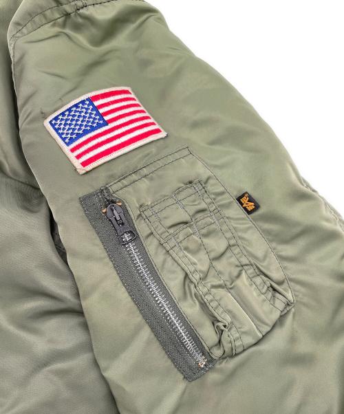 ALPHA（アルファ）ALPHA (アルファ) MA-1ジャケット サイズ:LARGEの古着・服飾アイテム