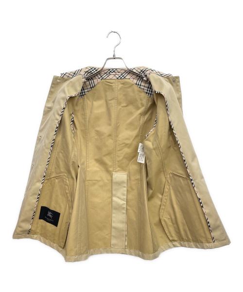 BURBERRY LONDON（バーバリーロンドン）BURBERRY LONDON (バーバリーロンドン) コットンシルク ショートコート ベージュ サイズ:11の古着・服飾アイテム
