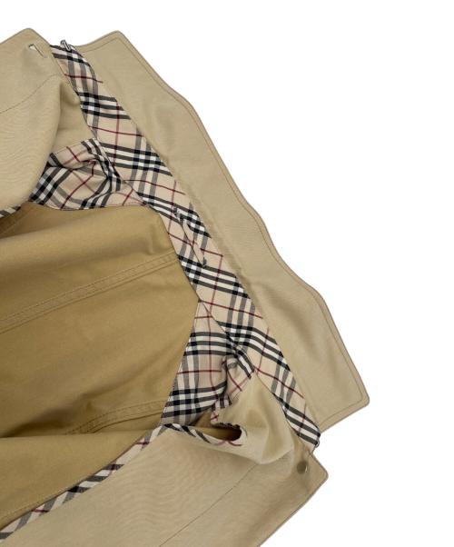 BURBERRY LONDON（バーバリーロンドン）BURBERRY LONDON (バーバリーロンドン) コットンシルク ショートコート ベージュ サイズ:11の古着・服飾アイテム