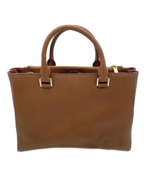 MICHAEL KORS（マイケル・コース）MICHAEL KORS (マイケル・コース) ハンドバッグ ブラウンの古着・服飾アイテム