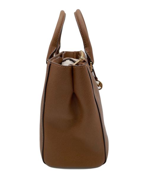 MICHAEL KORS（マイケル・コース）MICHAEL KORS (マイケル・コース) ハンドバッグ ブラウンの古着・服飾アイテム