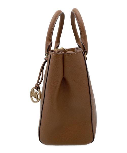 MICHAEL KORS（マイケル・コース）MICHAEL KORS (マイケル・コース) ハンドバッグ ブラウンの古着・服飾アイテム
