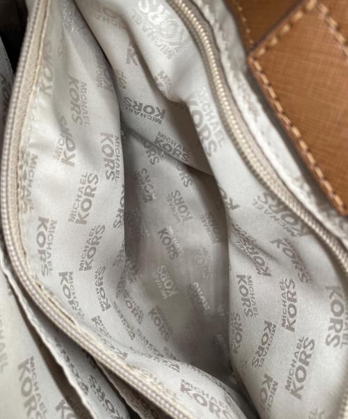 MICHAEL KORS（マイケル・コース）MICHAEL KORS (マイケル・コース) ハンドバッグ ブラウンの古着・服飾アイテム