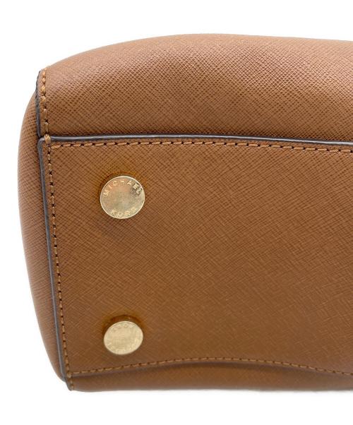MICHAEL KORS（マイケル・コース）MICHAEL KORS (マイケル・コース) ハンドバッグ ブラウンの古着・服飾アイテム