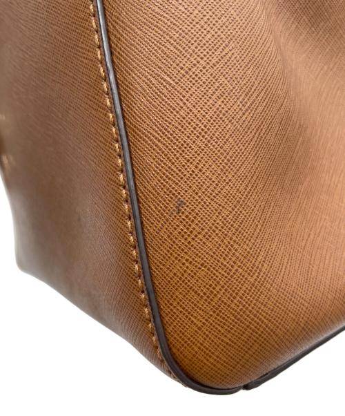 MICHAEL KORS（マイケル・コース）MICHAEL KORS (マイケル・コース) ハンドバッグ ブラウンの古着・服飾アイテム