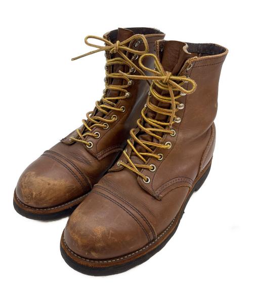 RED WING（レッドウィング）RED WING (レッドウィング) RED WING  ロガーブーツ ブラウン サイズ:9の古着・服飾アイテム